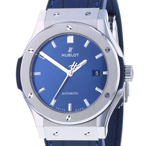 hublot classic fusion 42mm on wrist|hublot classic fusion titanium price.